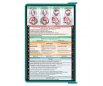 WhiteCoat Clipboard® - Teal OB Ultrasonography Edition